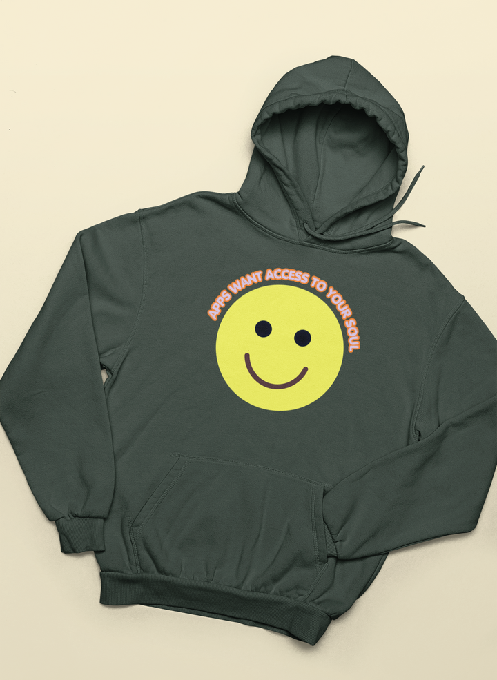 Apps Want Access To Your Soul | Unisex Sponge Fleece Pullover Hoodie