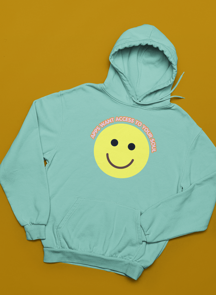 Apps Want Access To Your Soul | Unisex Sponge Fleece Pullover Hoodie