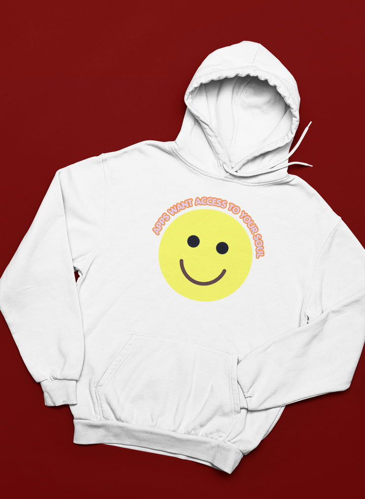 Apps Want Access To Your Soul | Unisex Sponge Fleece Pullover Hoodie