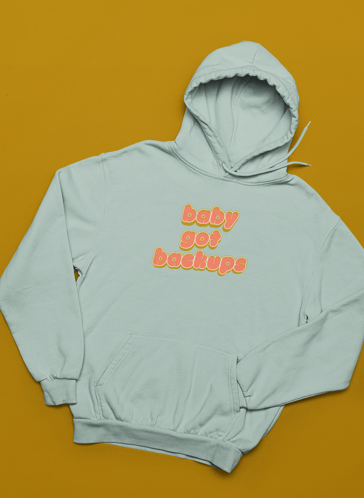 Baby Got Backups | Unisex Sponge Fleece Pullover Hoodie