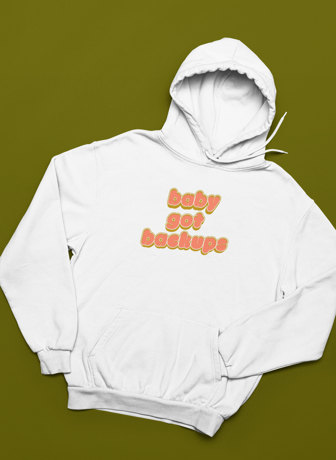 Baby Got Backups | Unisex Sponge Fleece Pullover Hoodie