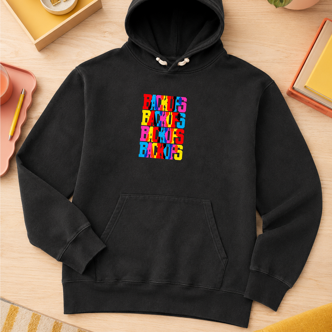 Backups | Unisex Sponge Fleece Pullover Hoodie