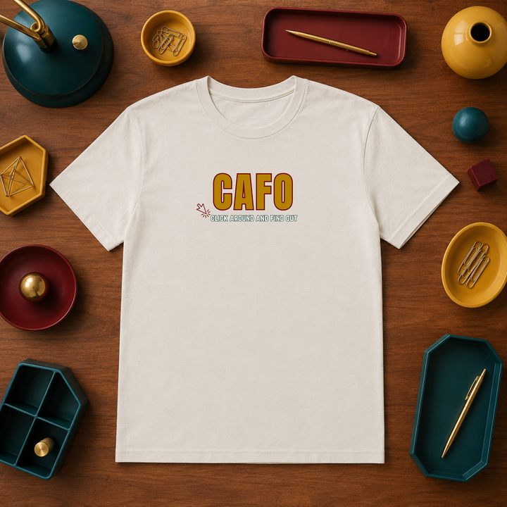 CAFO (Click Around &amp; Find Out) | Unisex Tee