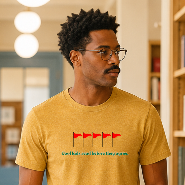Cool Kids Read Before They Agree | Unisex Tee