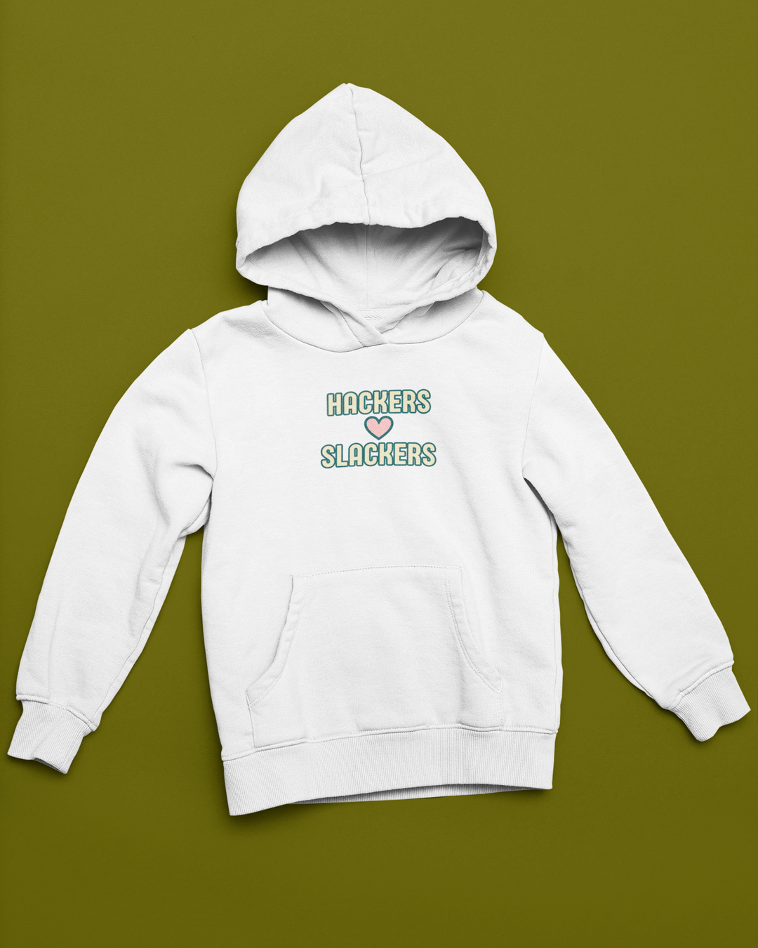 Hackers Love Slackers | Unisex Sponge Fleece Pullover Hoodie