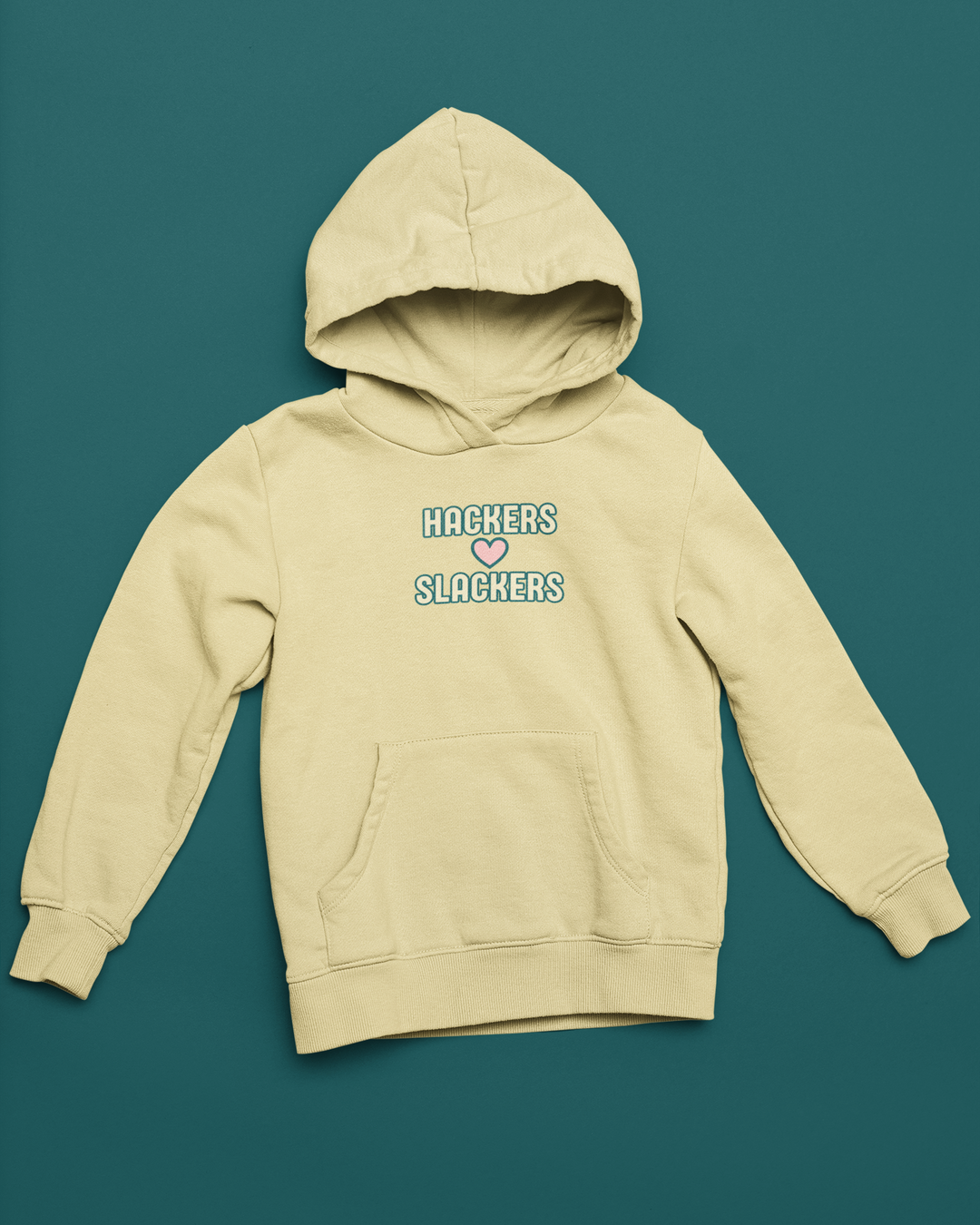 Hackers Love Slackers | Unisex Sponge Fleece Pullover Hoodie