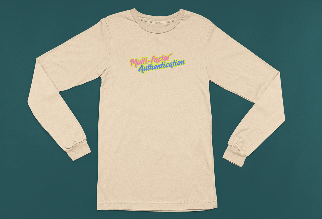 Multi-factor Authentication | Long Sleeve Unisex Tee